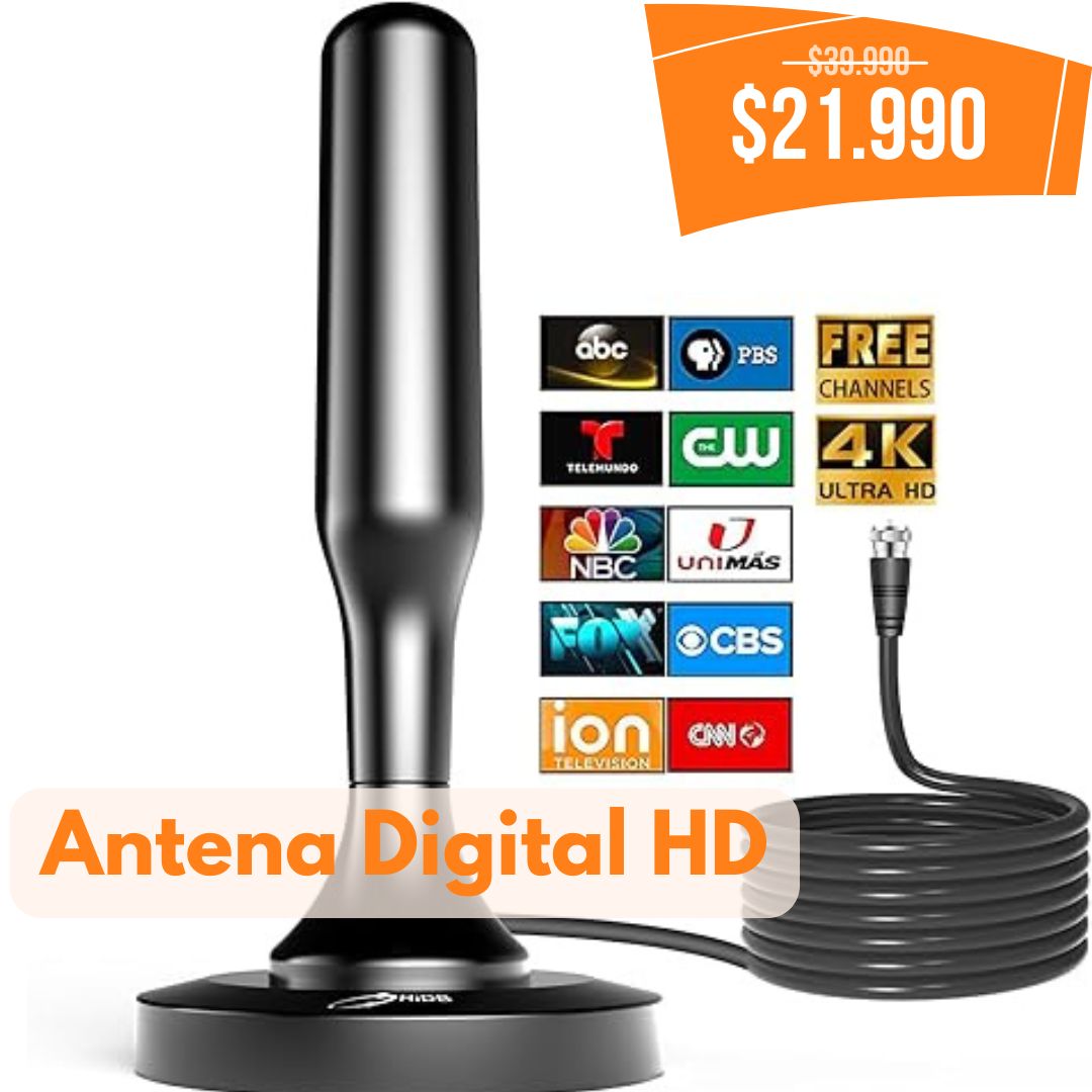 Antena Digital Hd - Televisión Gratis!!🔥