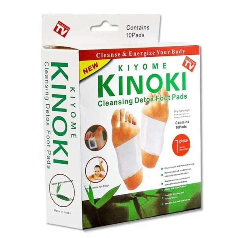 PROMO 5 PACKS PARCHES KINOKI (50 UNIDADES) + 10 parches para Rodilla Gratis