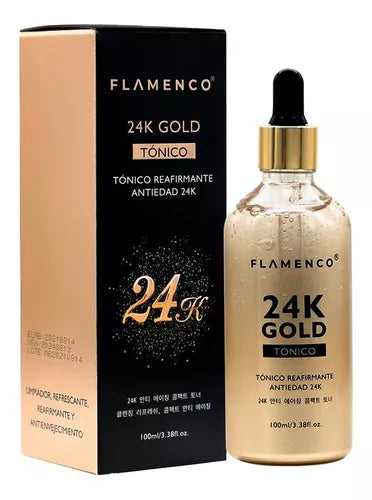 2 UNIDADES SERUM FLAMENCO ANTIARRUGAS LUX 24K + Ebook de regalo