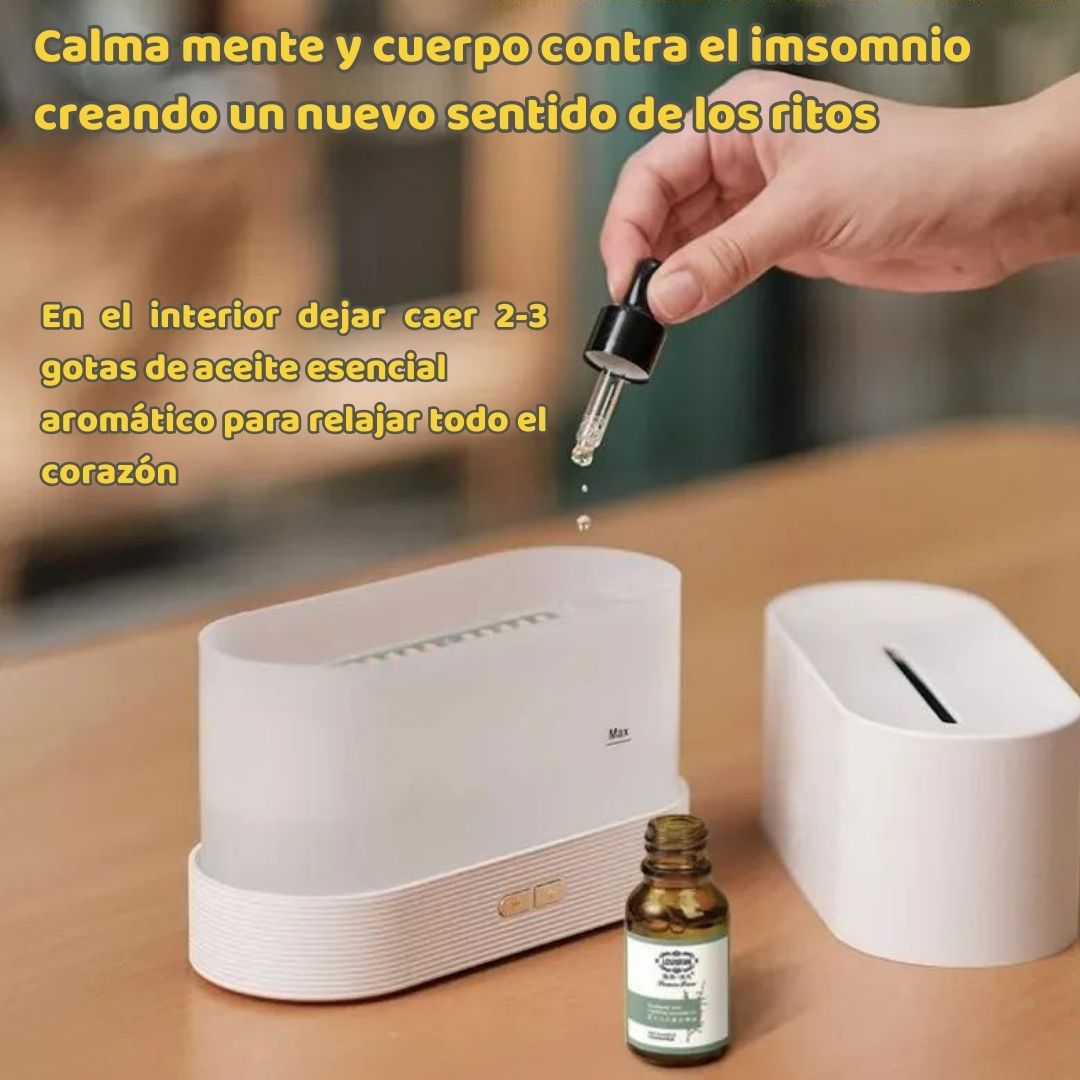 Lámpara Humidificadora y Aromaterapia