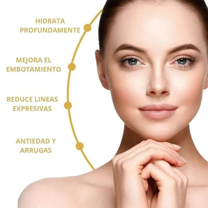 2 UNIDADES SERUM FLAMENCO ANTIARRUGAS LUX 24K + Ebook de regalo