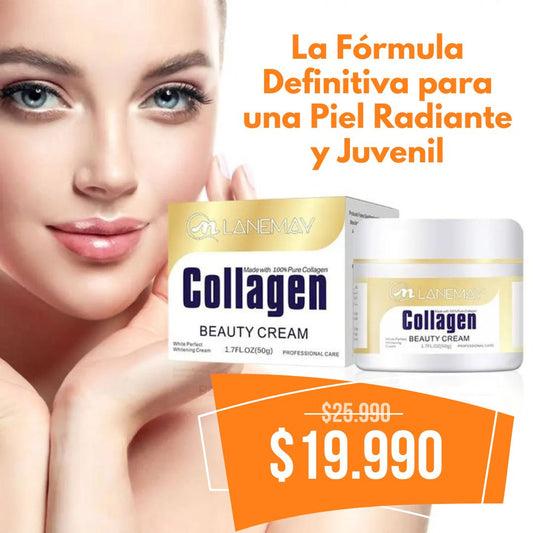 Crema Blanqueadora con Colágeno - La Fórmula Definitiva para una Piel Radiante y Juvenil ✨