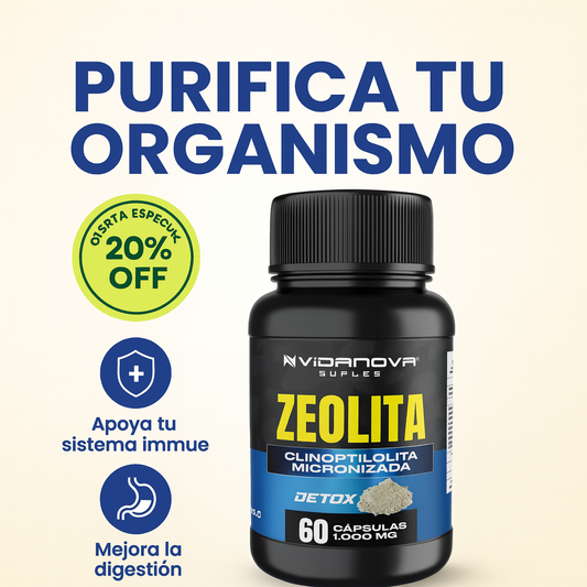 ZEOLITA 1000MG 60CAPS